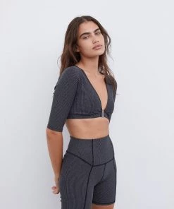 For Love & Leisure Ribbed Biker Shorts