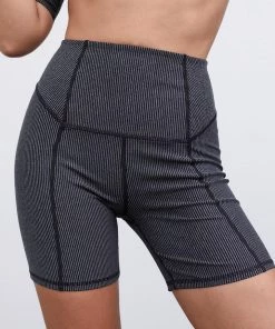 For Love & Leisure Ribbed Biker Shorts
