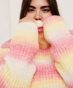 Knitz Sale Rosa Turtleneck Crop Sweater