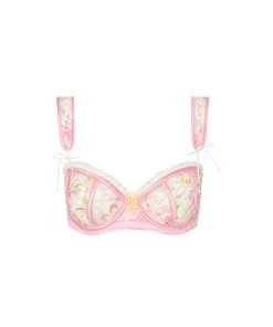 Victorias Secret Electric Fields Embroidery Underwire Bra