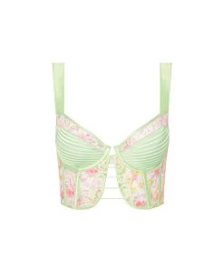 Victorias Secret New Electric Fields Embroidery Bustier