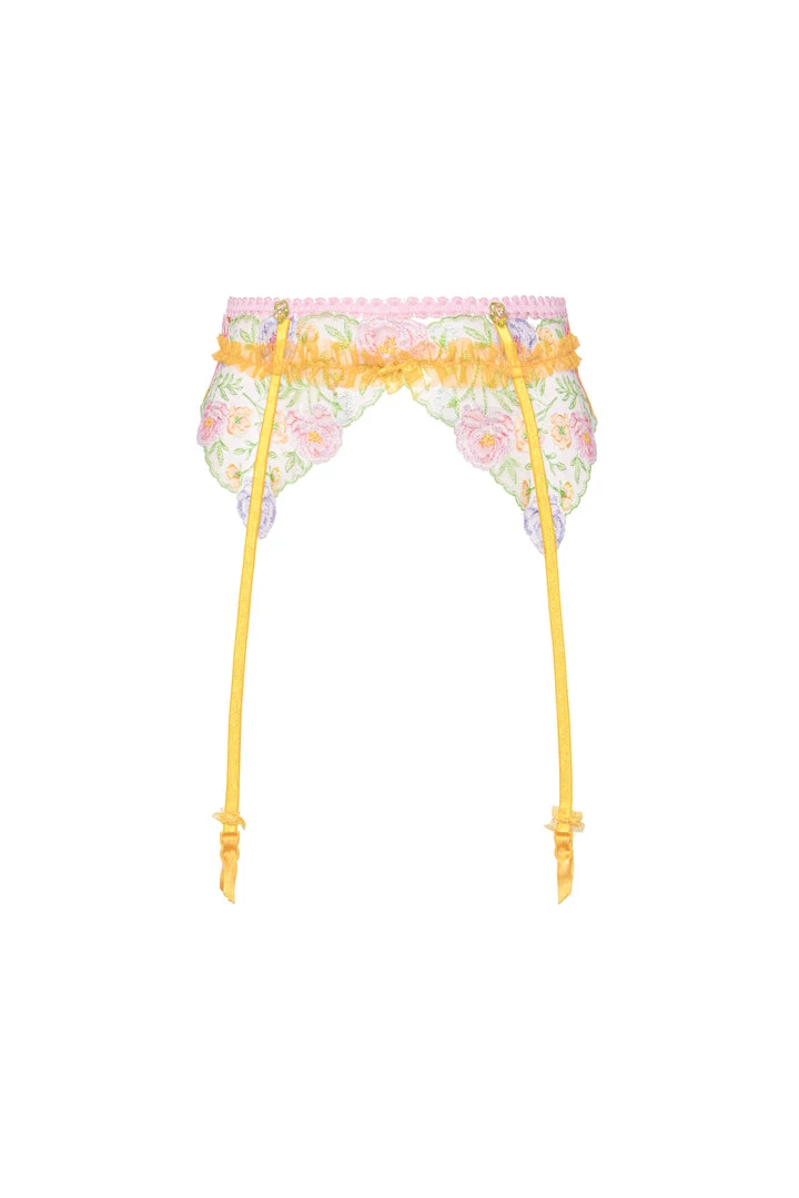 Victorias Secret Sorbet Rose Garter Belt 9 Victorias Secret Sorbet Rose Garter Belt
