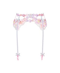 Victorias Secret Aster Embroidery Garter New