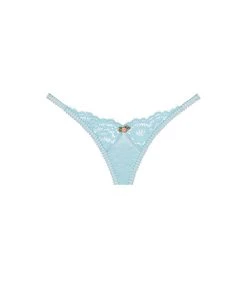 Victorias Secret Lingerie Chantilly Lace Thong Panty