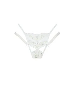 Victorias Secret Baby's Breath Thong Panty New