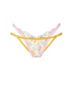 Victorias Secret New Sorbet Rose Thong Panty