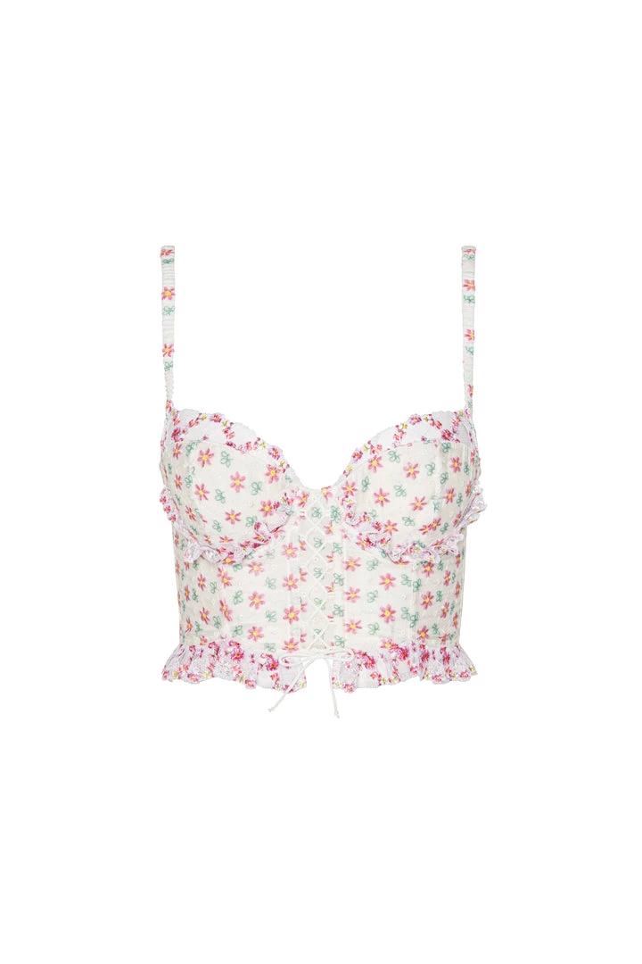 Victorias Secret Blooms Bustier New 9 Victorias Secret Blooms Bustier New