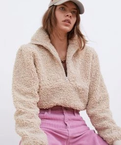 For Love & Leisure Sherpa Fleece Pullover