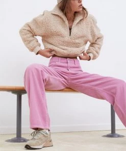 For Love & Leisure Sherpa Fleece Pullover