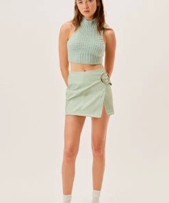 Knitz Dominique Crop Tank Sweater