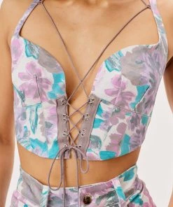 Ready-to-Wear Tamara Corset Crop Top Sale