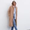 For Love & Leisure Long Teddy Coat