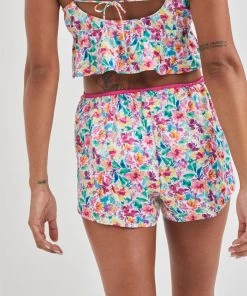 Victorias Secret Watercolor Floral Short Lingerie